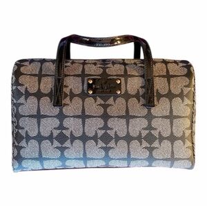 Kate Spade Black and Cream Satchel